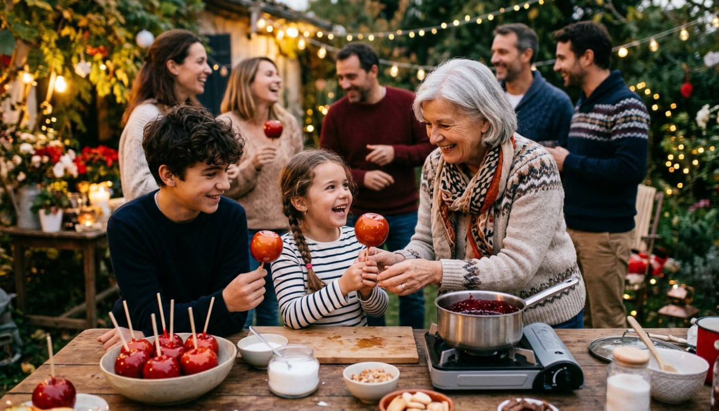 La pomme d’amour, secret d’un rituel festif intergénérationnel